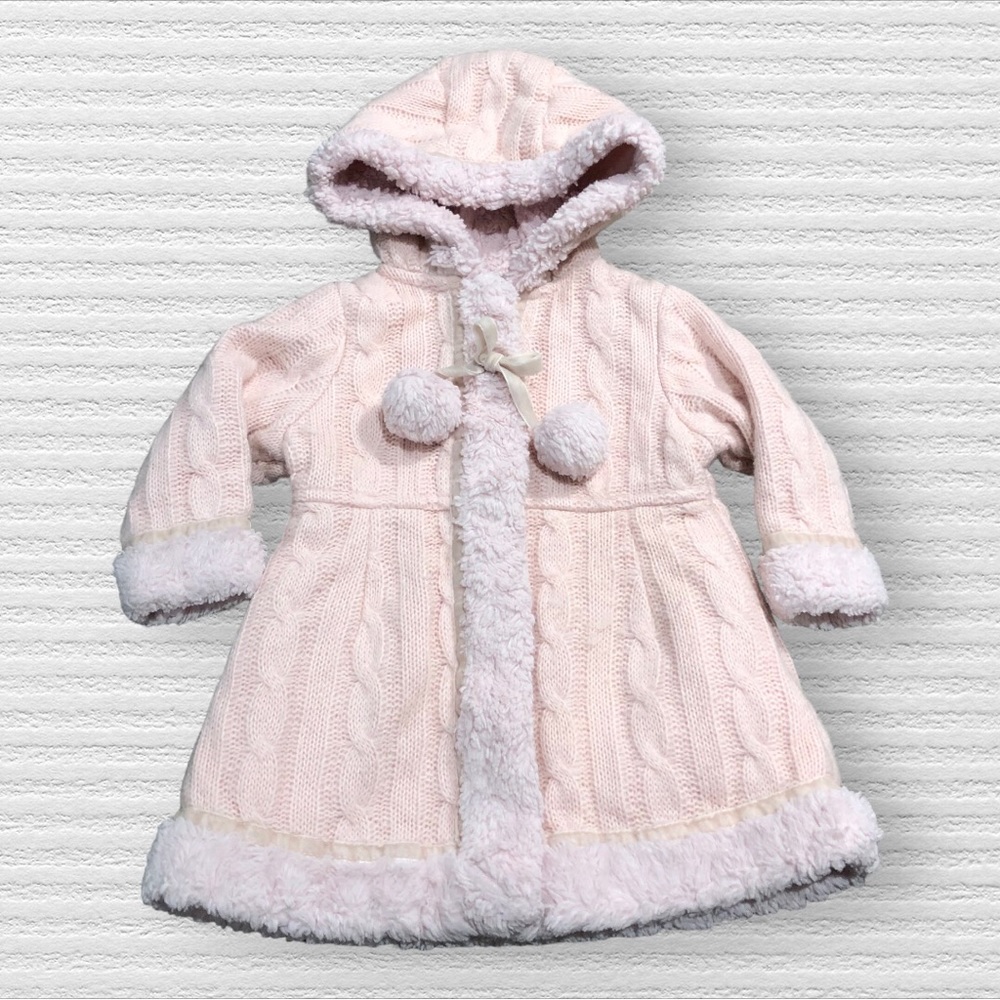 Widgeon | Pom-Pom | Hooded | Faux Fur | Coat